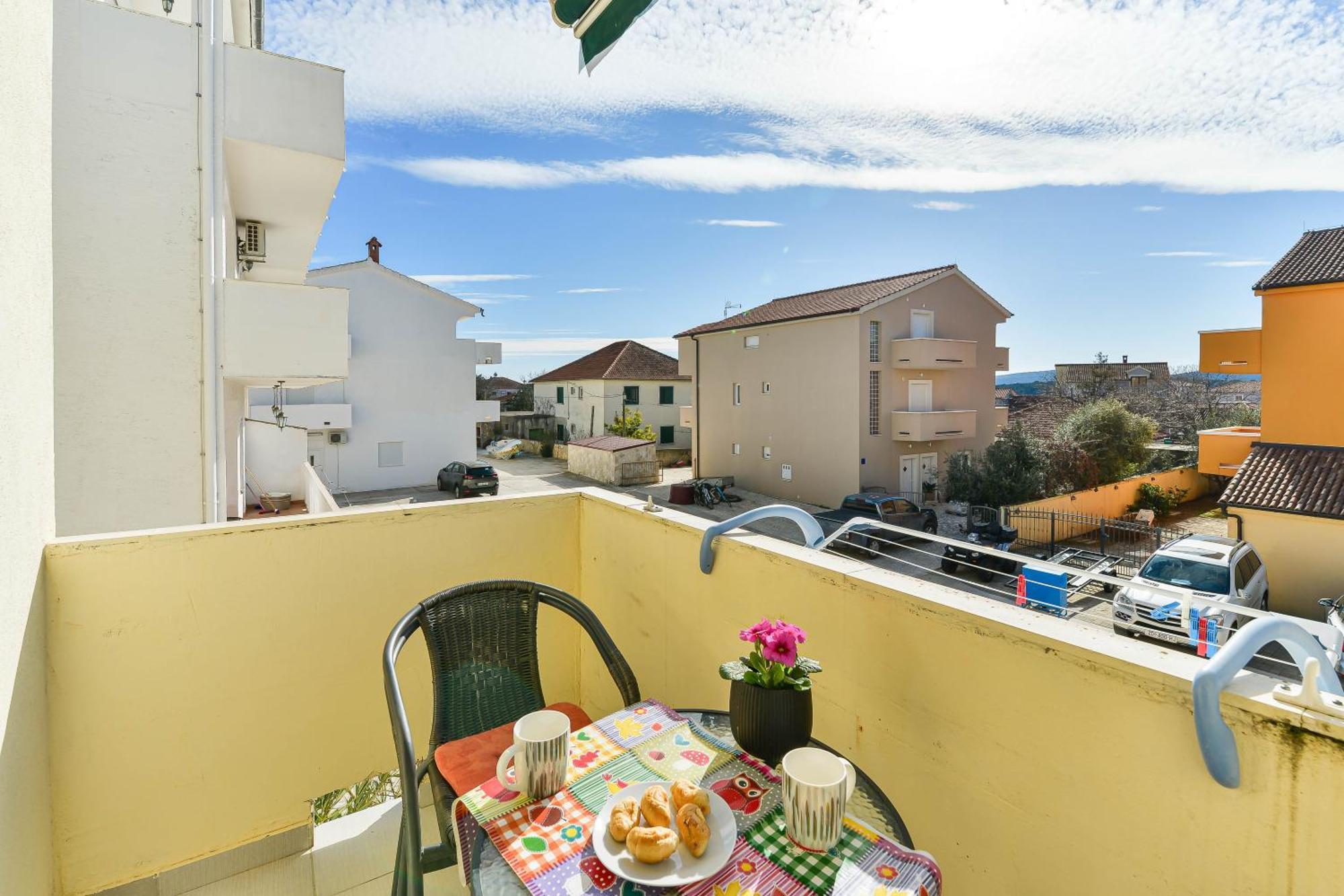 Apartments Adria Turanj Bagian luar foto